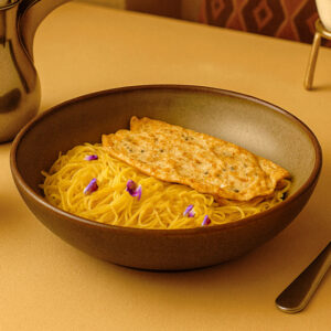 Balalet with eggs
