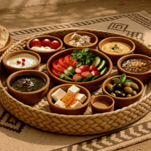 Haseer breakfast tray