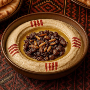Lamb hummus