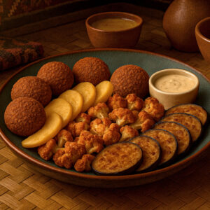 Mix fried breakfast